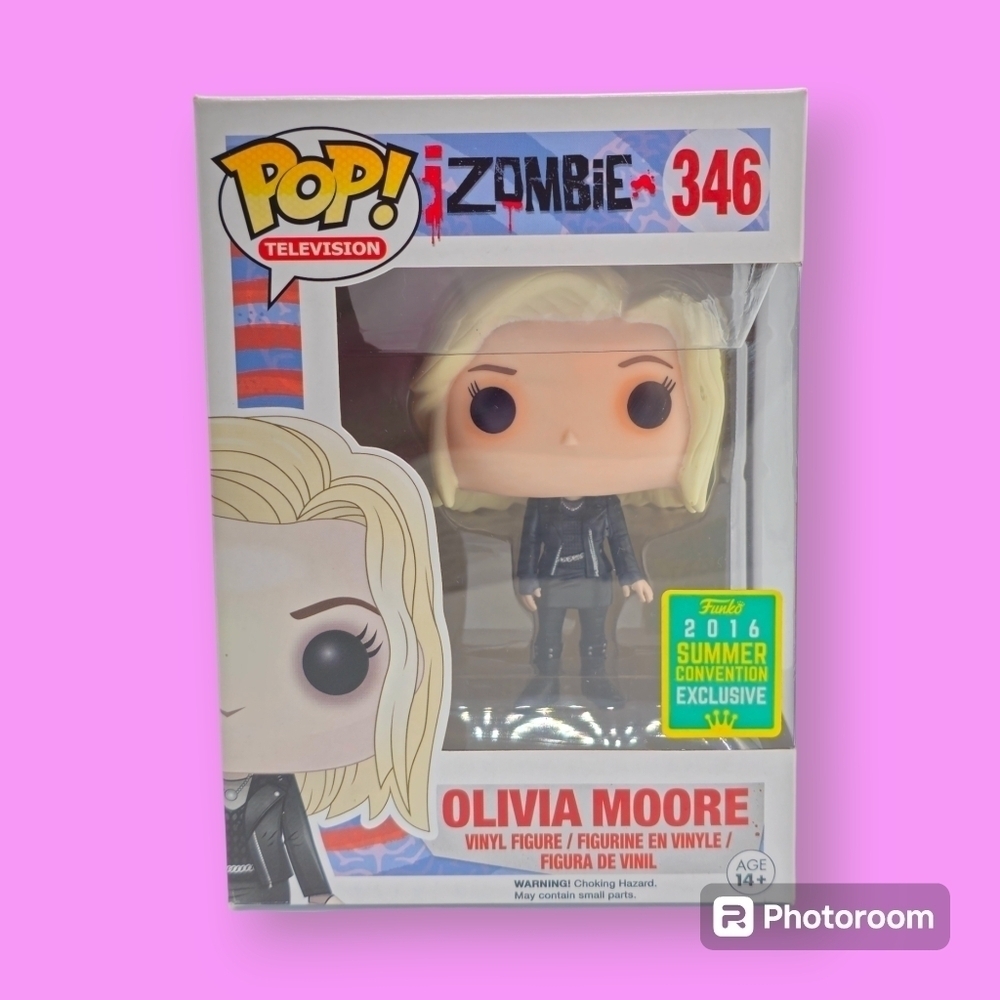 Funko POP! iZombie Olivia Moore 2016 Summer Convention #346 Vinyl Figure